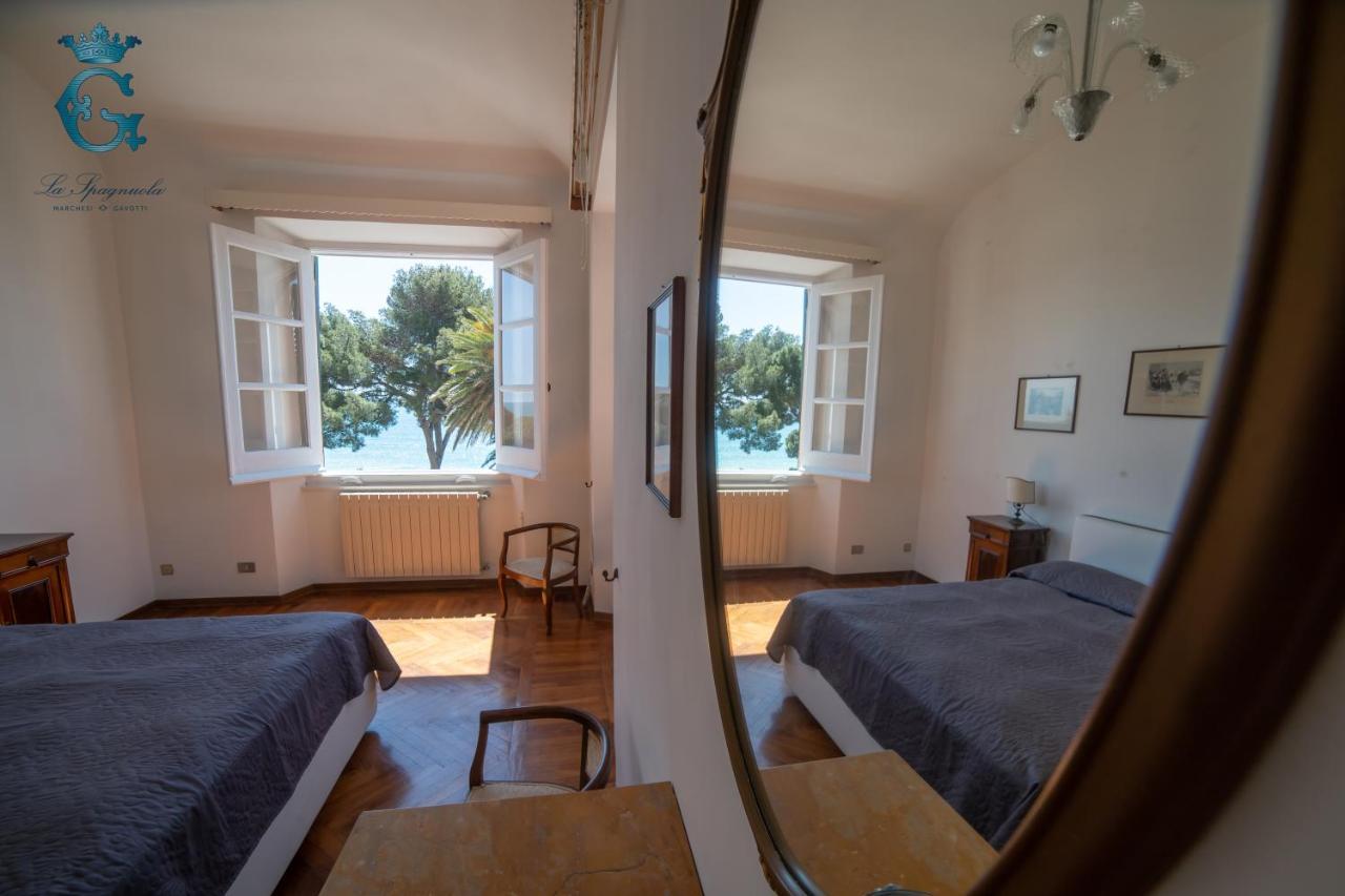 La Spagnuola - Villa Cinquecentesca Sul Mare Con Parco Privato Savona Eksteriør billede